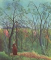 the walk in the forest 1890 Henri Rousseau Post Impressionism Naive Primitivism